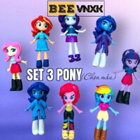 (Chọn set) 3 búp bê My Little Pony chính hãng Hasbro xuất dư kèm phụ kiện - Đồ chơi những nàng Equestria girls BEE VNXK