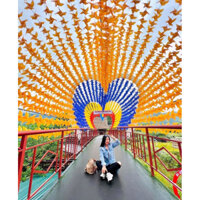 Chong chóng 4 cánh 24cm hàng loại 1 dày dặn nhựa pvc