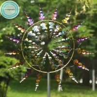 Chong Chóng Gió Kim Loại Ma Thuật Độc Đáo Trang Trí Sân Vườn