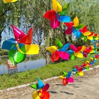 Chóng chong nhựa 5 cánh 5 màu giá rẻ treo dây, cầm tay dùng trang trí sự kiện, lễ hội, chụp kỷ yếu, trường học