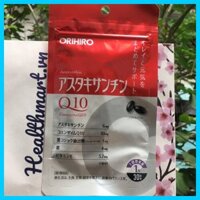 Chống lão hoá Orihiro astaxanthin vs q10 30 ngày 30 viên