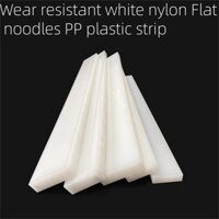 Chống mài mòn Trắng Nylon Mì phẳng PP Dải nhựa PE đen Tấm cách nhiệt vuông Tấm nền không cắt tùy chỉnh