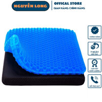 ⚡CHỐNG MỎI⚡Loại 1200gr 42x36x3,5cm - Đệm Ngồi 2 Lớp 3D MAGIC CUSHION Thoáng Khí Tuần Hoàn (kèm vỏ)