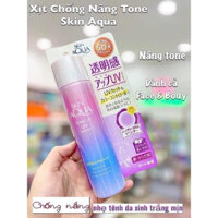 Chống nắng dạng xịt skin aqua 70g trắng Hồng