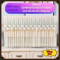 Chống nắng Thông khí smart tv che Chống mài mòn Chống trầy xước tivi 40 inch/tivi 42 inch/tivi 43 inch/tivi 50 inch/tivi 55 inch vải che tivi chống bụi Bốn mùa chung tivi 65 inch vải che