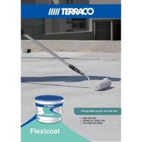 Chống nóng chống thấm mái tôn, tường gạch,  mái sân thượng Terraco Thụy Điển 20kg