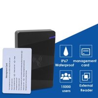 Chống Nước 125Khz Rfid Kiểm Soát Truy Cập Thẻ EM Kiểm Soát Truy Cập Ngoài Trời Hệ Thống Kiểm Soát Truy Cập Không Có Bàn Phím 15000 Người Dùng