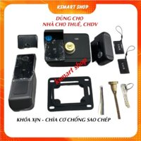 [Chống nước ] Khóa cổng 2 mặt vân tay, 2 mặt App TTlock  cho nhà trọ, CHDV ít người