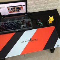 [Chống nước] Mousepad, lót chuột bàn phím Counter Strike: Global Offensive cỡ lớn