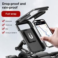 Chống Nước Xe Máy Xe Đạp Điện Thoại Di Động Giá Đỡ Đa Năng Xe Đạp Gps Bằng Nhựa Abs Xoay 360 ° Có Thể Điều Chỉnh Xe Máy Điện Thoại Di Động Điều Hướng