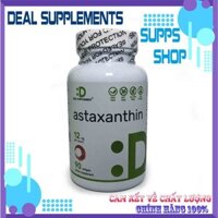 Chống oxy hoá đẹp da Astaxanthin 12mg 90 Viên Deal Supplement