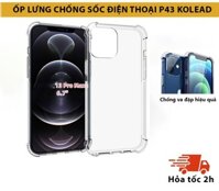 CHỐNG SỐC Ốp Điện Thoại Trong Suốt Chống Sốc Bảo Vệ P43 KOLEAD Cho iPh X XR XS Max 11 12 13 14 Pro Max plus hàng chính hãng - Chống sốc P43 - 14 Pro