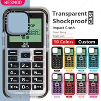 chống sốc suốt Thời Trang đẹp Ốp Điện Thoại Phong Cách Retro Hàn Quốc Cho IPhone 15 14 11 12 13 Pro Max 7 8 Plus X Xs Xr Mini Se2020 gấu dẻo Mềm Silicon chống va Siêu Mỏng thương hiệu điện thoại ốp chống bẩn trong nắp