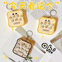 [Chống sốc và chống va đập] Móc khóa trò chơi Whack-a-Mole cho trẻ em, máy chơi game mini cầm tay giáo dục, đồ chơi giảm căng thẳng, mặt dây chuyền học sinh 3.19