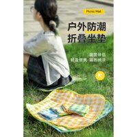 Chống thấm nước chống ẩm Chơi ngoài trời Gấp dã ngoại chống bụi bẩn lễ hội âm nhạc ngoài trời di động cắm trại dã ngoại đệm nhỏ