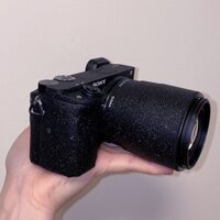 Chống Trầy Xước Decal Da Vinyl Bọc Phim Bảo Vệ Camera Miếng Dán Cho Sony A6000 A6100 A6300 A6400 A6500 A6600 A6700 Da