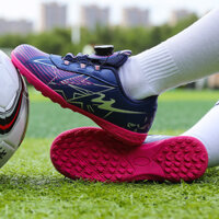 Chống Trơn Trượt Đôi Ngôi Sao Chuyên Dụng Xoay Bóng Đá Bé Trai Bé Gái Bé Trai Huấn Luyện Chuyên Nghiệp Giày Bóng Đá Tiểu Học Sinh Trung Học Trẻ Em Chính Hãng T4