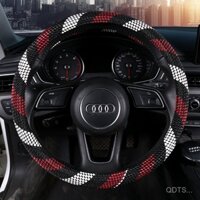 Chống trượt mùa hè bốn mùa vải lanh thoáng khí phổ thông hút mồ hôi sản phẩm mới vải nghệ thuật xe hơi băng lụa Bọc vô lăng NZKK