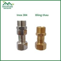 Chống xoắn dây rửa xe ren 22mm,khớp nối nhanh chống xoắn inox 304,đồng thau