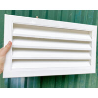 Chớp ô thoáng Cửa gió nan Z ( Louver) KT450X250mm chống hắt mưa,chớp thông gió,kèm lưới chống muỗi, côn trùng,chuột