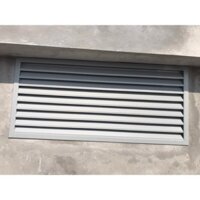 Chớp ô thoáng Cửa gió nan Z(Louver)KT 600x300 chống hắt mưa,chớp thông gió, kèm lưới chống muỗi, côn trùng,chuột