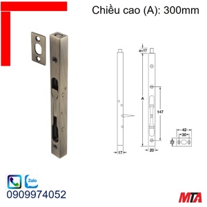 Chốt Âm 300mm Hafele 911.62.683