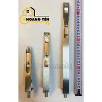 Chốt âm cửa inox 304 dài 15cm - 20 cm - 30cm - 60cm - 90cm - 1m2 dày 5mm, Chốt cửa cổng inox 304, Chốt cửa gỗ, nhôm