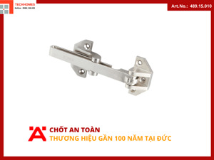 Chốt an toàn màu inox mờ Hafele 489.15.010