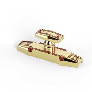 Chốt Cremone Huy Hoàng đồng thau  HC2802