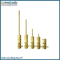Chốt cửa đồng thau 2T