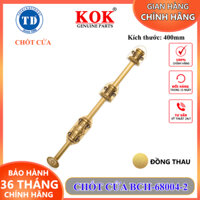Chốt cửa Trung Dũng BCH-68004-2 chốt cửa đồng thau cho cửa gỗ kích thước 400x40x25mm chính hãng KOK