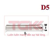 Chốt định vị đặc inox 304 D5 (6-25mm) (Túi 100)