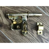Chốt đồng cửa gỗ, chốt ngang cửa chống trộm, chốt đồng khóa cửa - Khoá Hoàng Yến