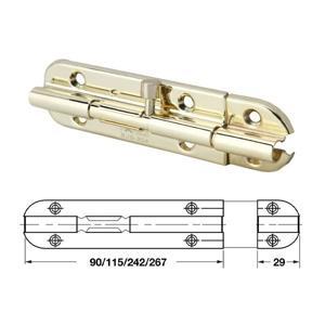 Chốt dương bầu vàng bóng 150mm Hafele 489.71.311