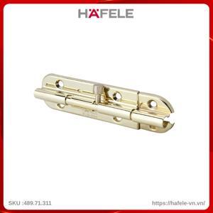 Chốt dương bầu vàng bóng 150mm Hafele 489.71.311