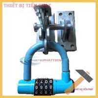 Chốt Gài Thông Minh, Ổ Khóa Số Chọn, Bộ Chốt Cửa Cổng Tự Gài Khi Đóng Tiện Lợi, An Toàn