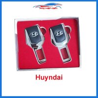 Chốt khóa dây an toàn ô tô đầy đủ logo theo hãng xe giá1 chiếc - Hyundai