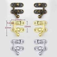 Chốt khóa hộp gỗ móc sừng YM.XK-4