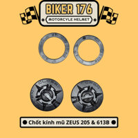 Chốt kính mũ bảo hiểm 3/4 ZEUS 205 & ZEUS 613B (Không bao gồm mũ) - BIKER 176 - Mũ bảo hiểm chính hãng Vũng Tàu