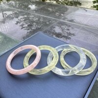 [CHỐT SIZE QUA TIN NHẮN] Phụ kiện Vòng khối đeo tay đá thạch anh nguyên khối