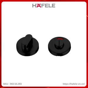 Chốt vệ sinh đen mờ Hafele 902.54.293
