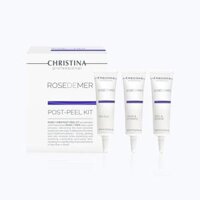 Christina Post Peel Kit (Gel làm khô + Gel làm mềm và phục hồi + Gel loại bỏ tế bào chết và tái tạo da) –