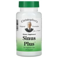 Christopher’s Original Formulas Sinus Plus 475 mg 100 Vegetarian Caps
