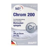 Chrom 200 EuRho Vital 1 vỉ x 30 viên - Hỗ trợ điều trị tiểu đường tuýp 2