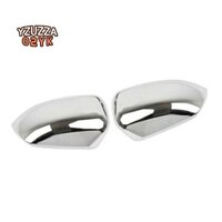 Chrome Bạc Chiếu Hậu Gương Bao Cánh Bên Gương Mũ Cho Durango 2014-2021 Khung Trang Trí Ô Tô Phụ Kiện Thay Thế 1 Cặp