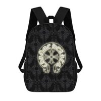 Chrome Hearts Ba Lô Hoạt Hình Túi Du Lịch Di Động Dung Tích Lớn Ba Lô Thể Thao Schoolbag Cho Bé Trai Bé Gái