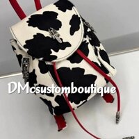Chrome Hearts Tự Chế Crow 's Cùng Bò Túi Xi Lanh Nhỏ Bò Gà Nugget Túi Bò Ba Lô