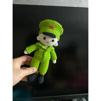 Chú bộ đội, công an handmade