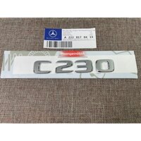 Chữ c230 mercedes , tem c230 amg mercedes , Logo c230 amg