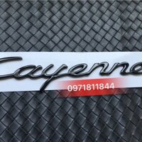 Chữ cayenne, tem cayenne porsche,....